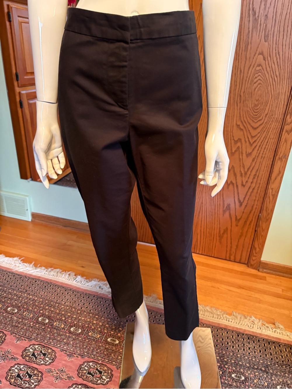 Boden Black Cropped Ankle Pants